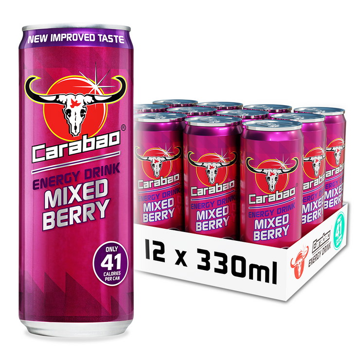 Carabao Energy Drink GYM PACK (36 x 330ml)