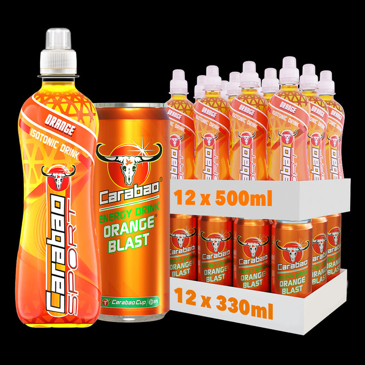Carabao SPORT & Energy Drink Combo Pack (24 x Pack)
