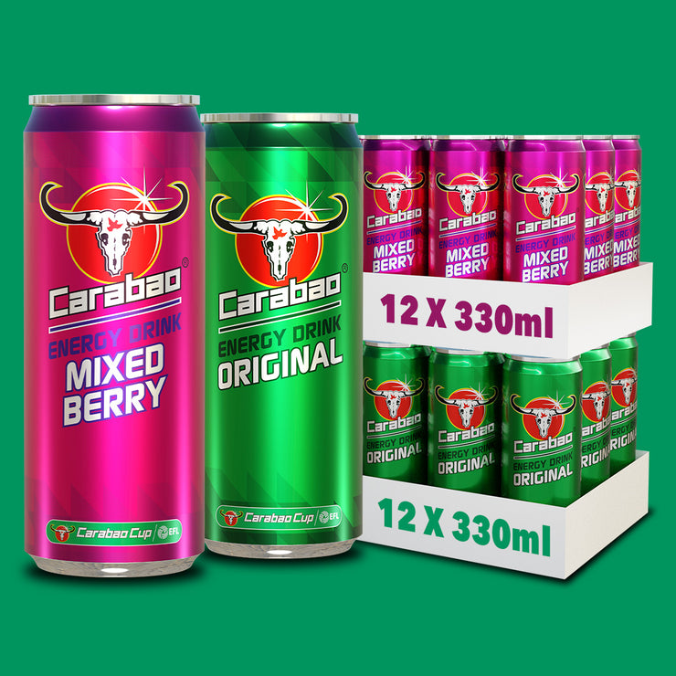 Carabao Energy Drink Combo Pack (24 x 330ml)
