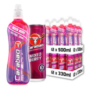 Carabao Sport & Energy Drink Mixed Berry Combo (24 x Pack)