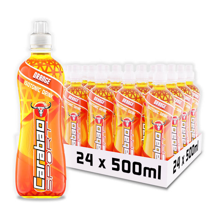 Carabao SPORT Isotonic Drink Orange (24 x 500ml Bottle)