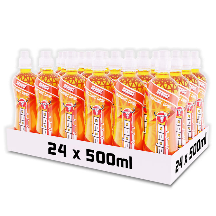 Carabao SPORT Isotonic Drink Orange (24 x 500ml Bottle)