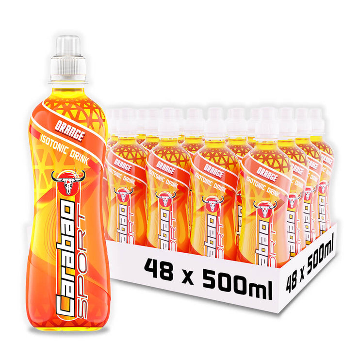 Carabao SPORT Isotonic Drink Orange (24 x 500ml Bottle)