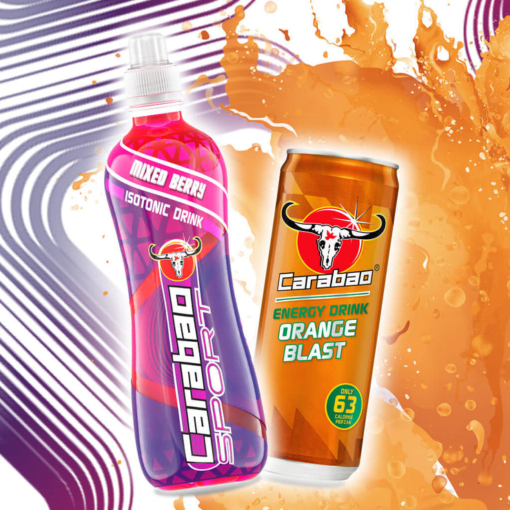 Carabao SPORT & Energy Drink Combo Pack (24 x Pack)