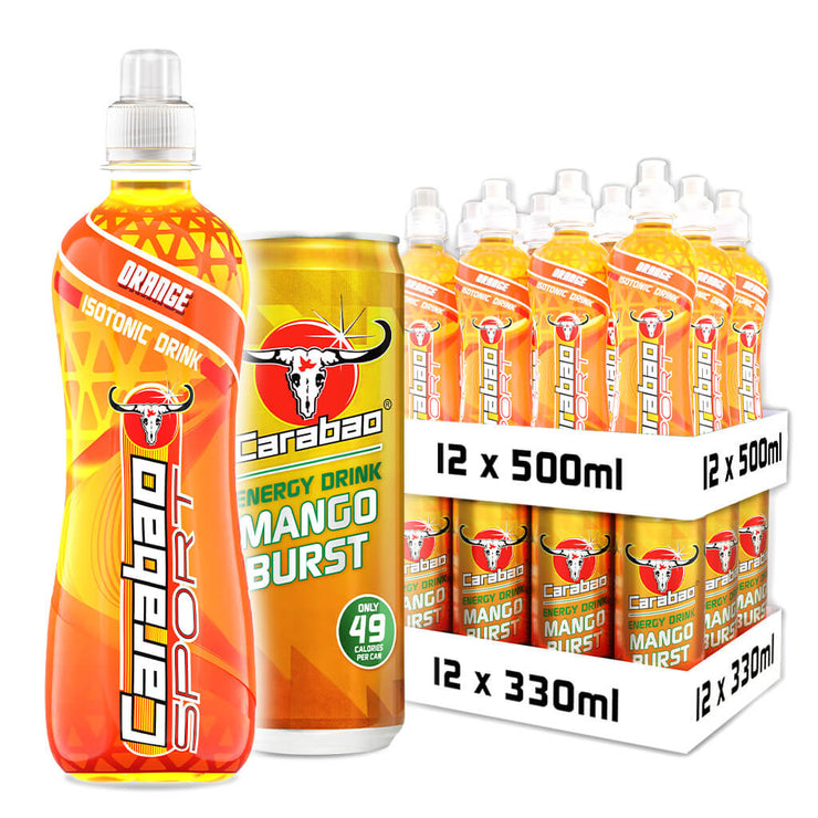 Carabao SPORT & Energy Drink Combo Pack (24 x Pack)