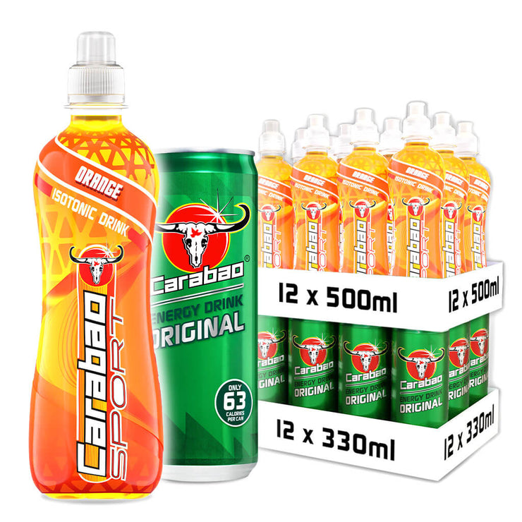 Carabao SPORT & Energy Drink Combo Pack (24 x Pack)