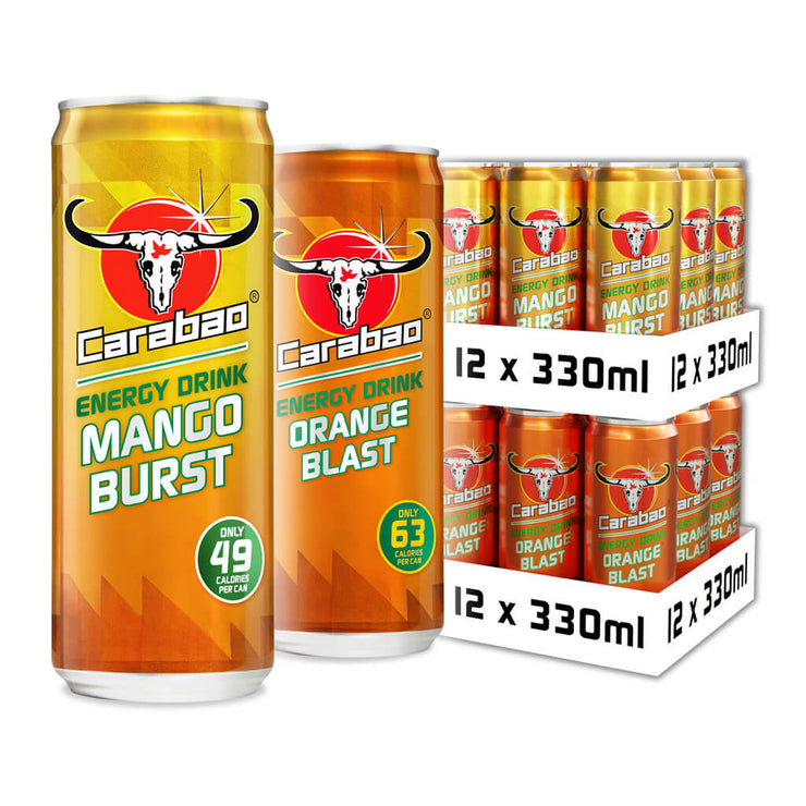 Carabao Energy Drink Combo Pack (24 x 330ml)