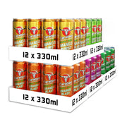 Carabao Energy Drink Flavour Pack (60 x 330ml)