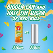 Carabao Energy Drink Mango Burst (330ml Can)