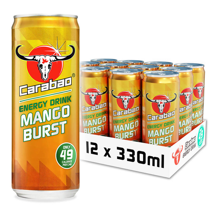 Carabao Energy Drink Flavour Pack (60 x 330ml)