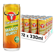 Carabao Energy Drink Mango Burst (330ml Can)