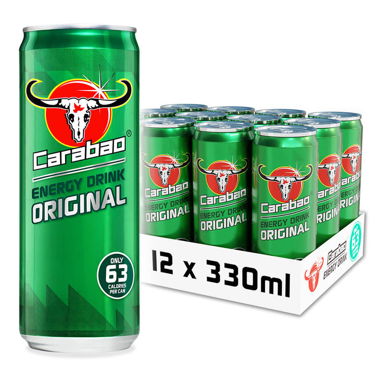 Carabao Energy Drink Complete Pack (72 x 330ml)