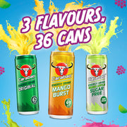 Carabao Energy Drink Workout Pack (36 x 330ml)